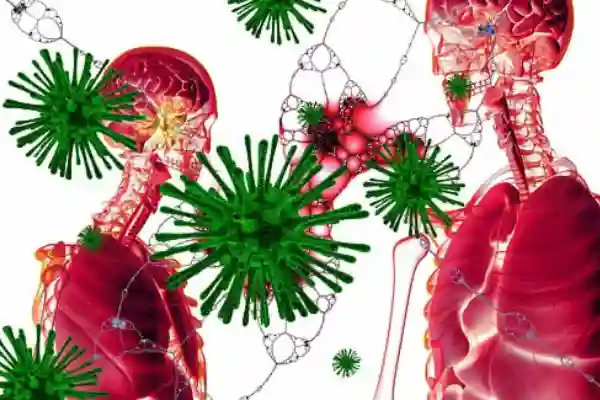 transmission of lung infeftion by