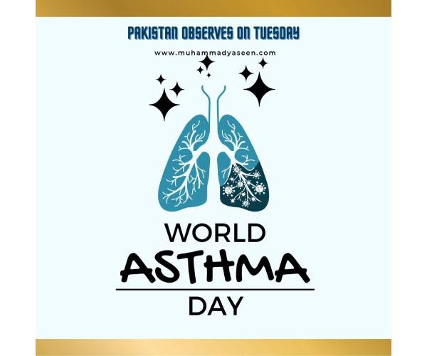 asthma world day is written in the pic