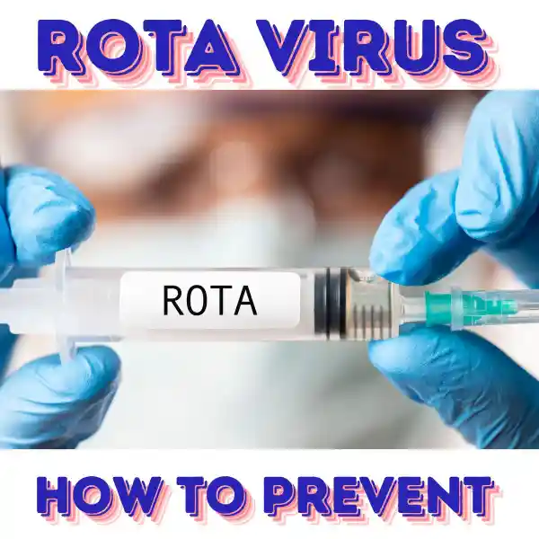 rotavirus how to prevent is written in the pic with vaccine