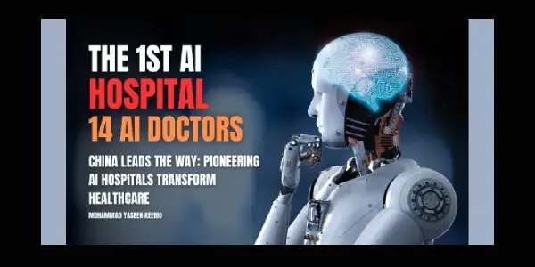 1st AI hospital is written i the picture