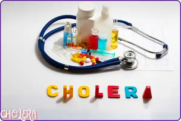 cholera is written in the pic