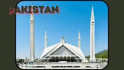 shah Faisal mosque in Pakistan