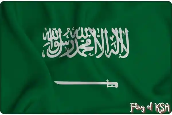 FLAG OF KSA